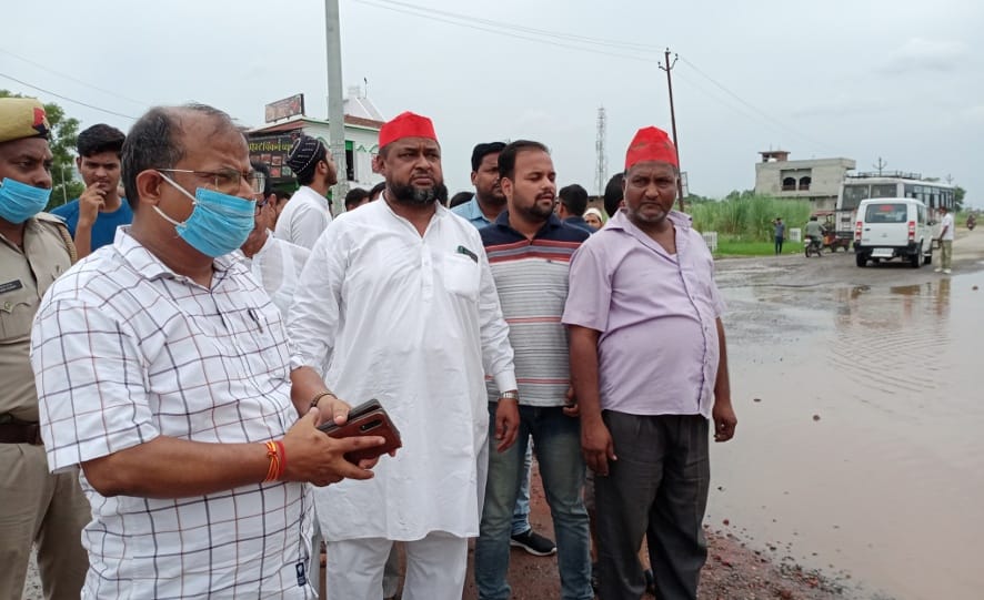 Public representatives took the initiative to get rid of waterlogging