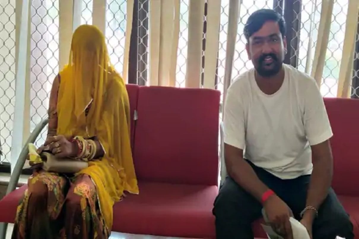 bride reaches rajasthan jaisalmer from pakistan sindh proviance after long time of marriage