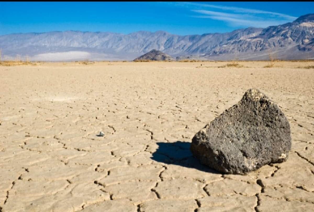 Death valley mystery of moving Stone and rocks know all about this mysterious phenomena