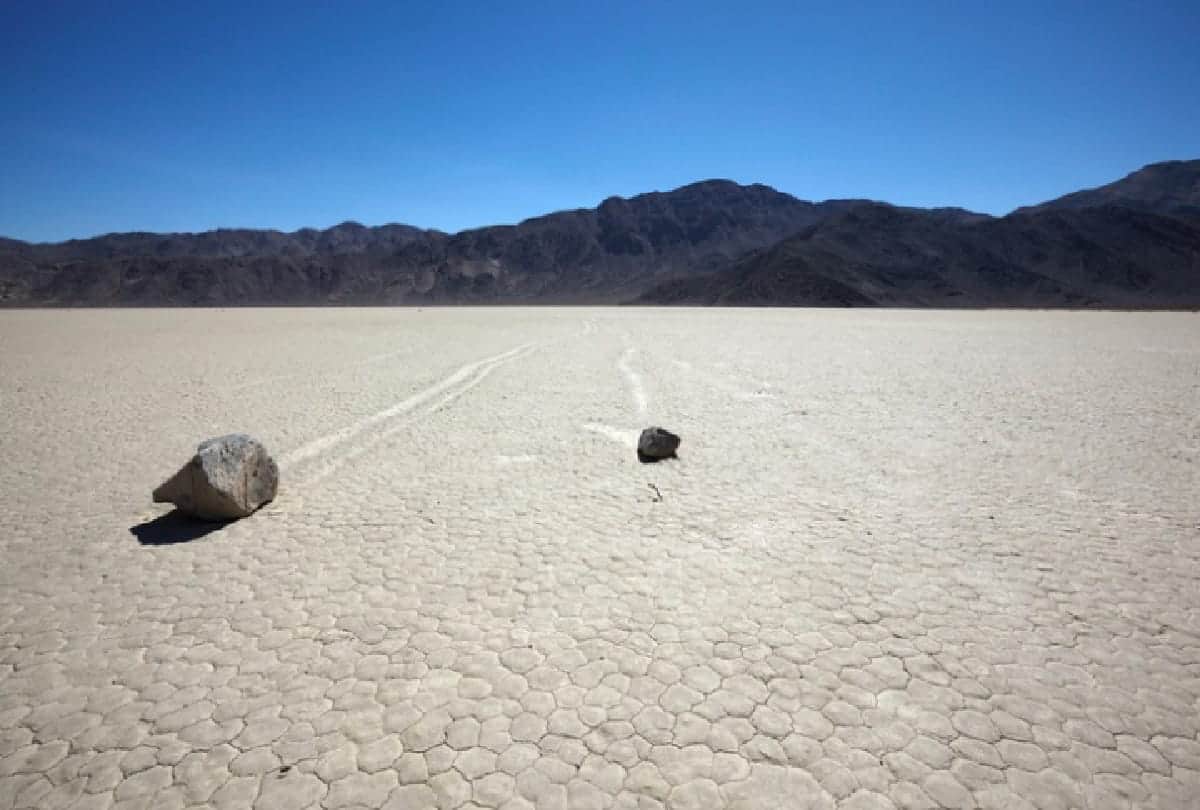 Death valley mystery of moving Stone and rocks know all about this mysterious phenomena