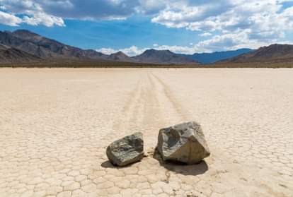 Death valley mystery of moving Stone and rocks know all about this mysterious phenomena