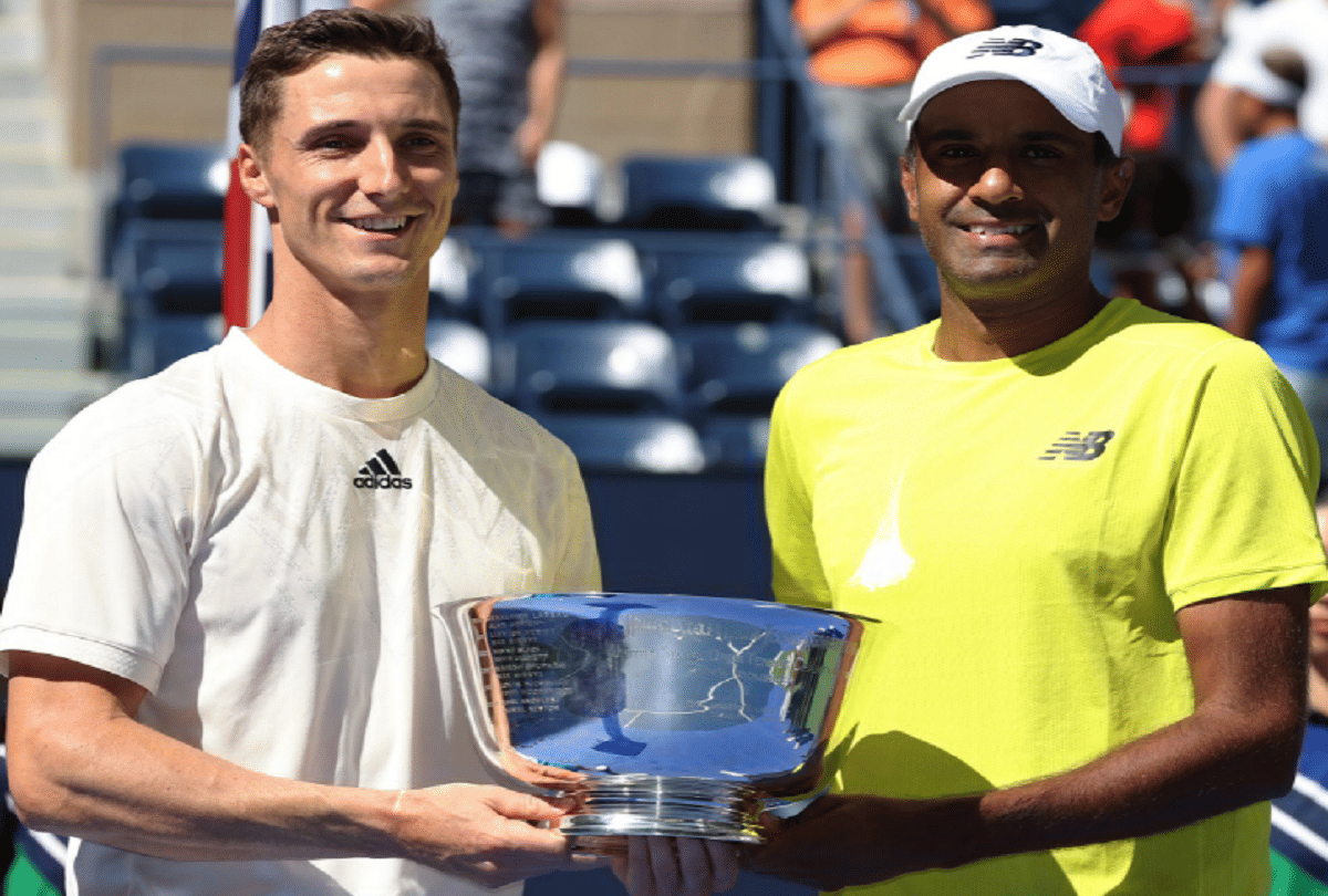 Britain Joe Salisbury and American Rajeev Ram won the US Open mens doubles title