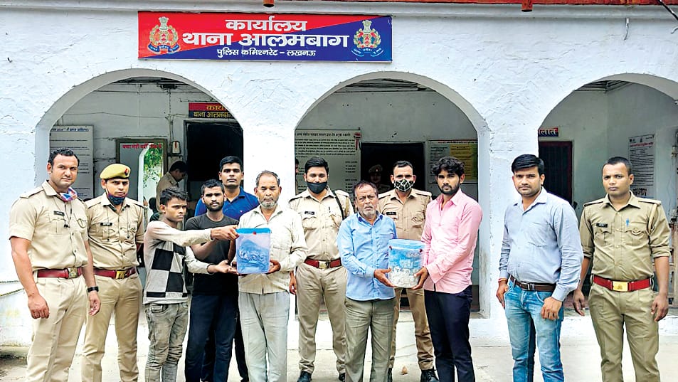 Police caught five robbers