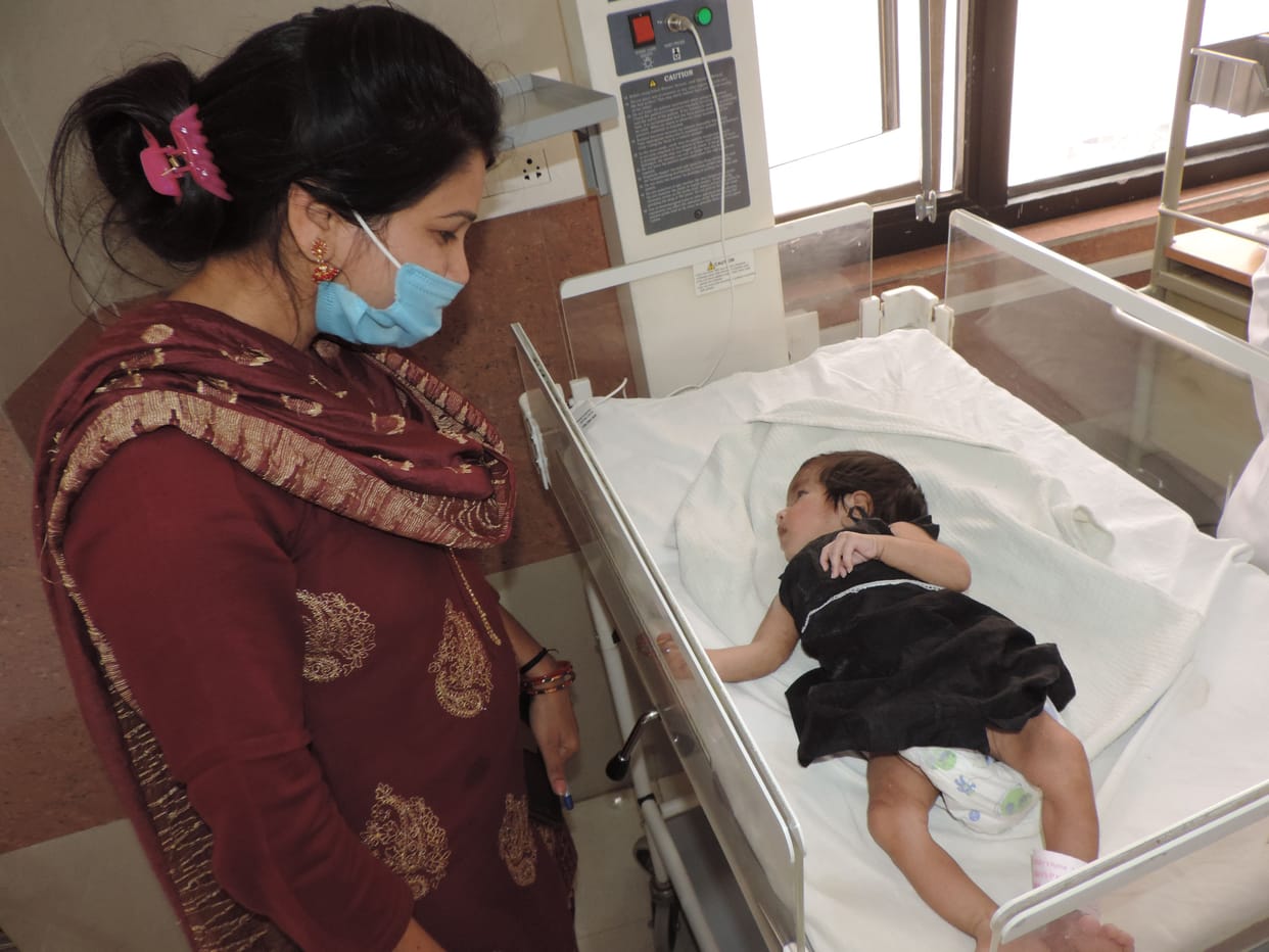Unclaimed angel turned one year old, DNA test could not come