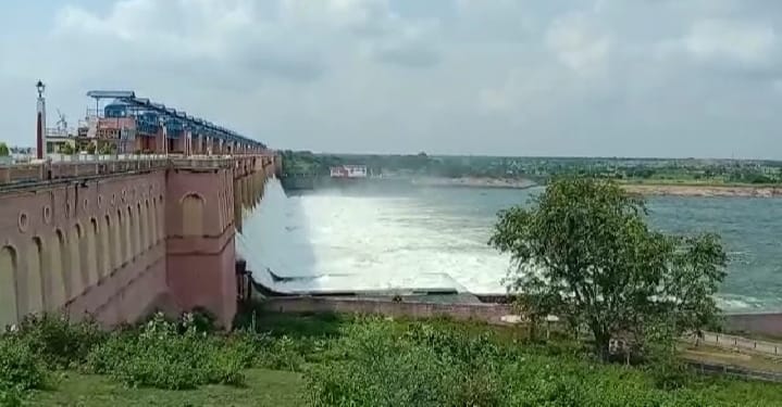 matatila water gate opened, 55 thousand qusec water discharged