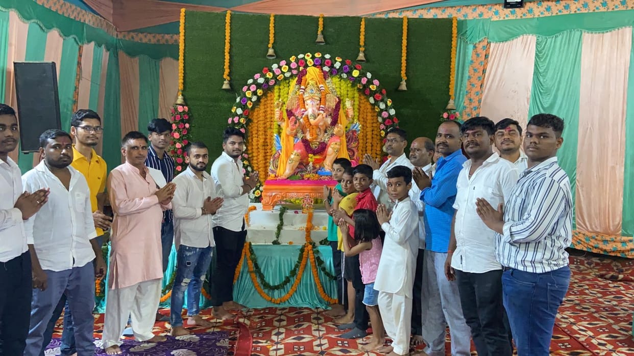 Ganpati festival begins with statue installation