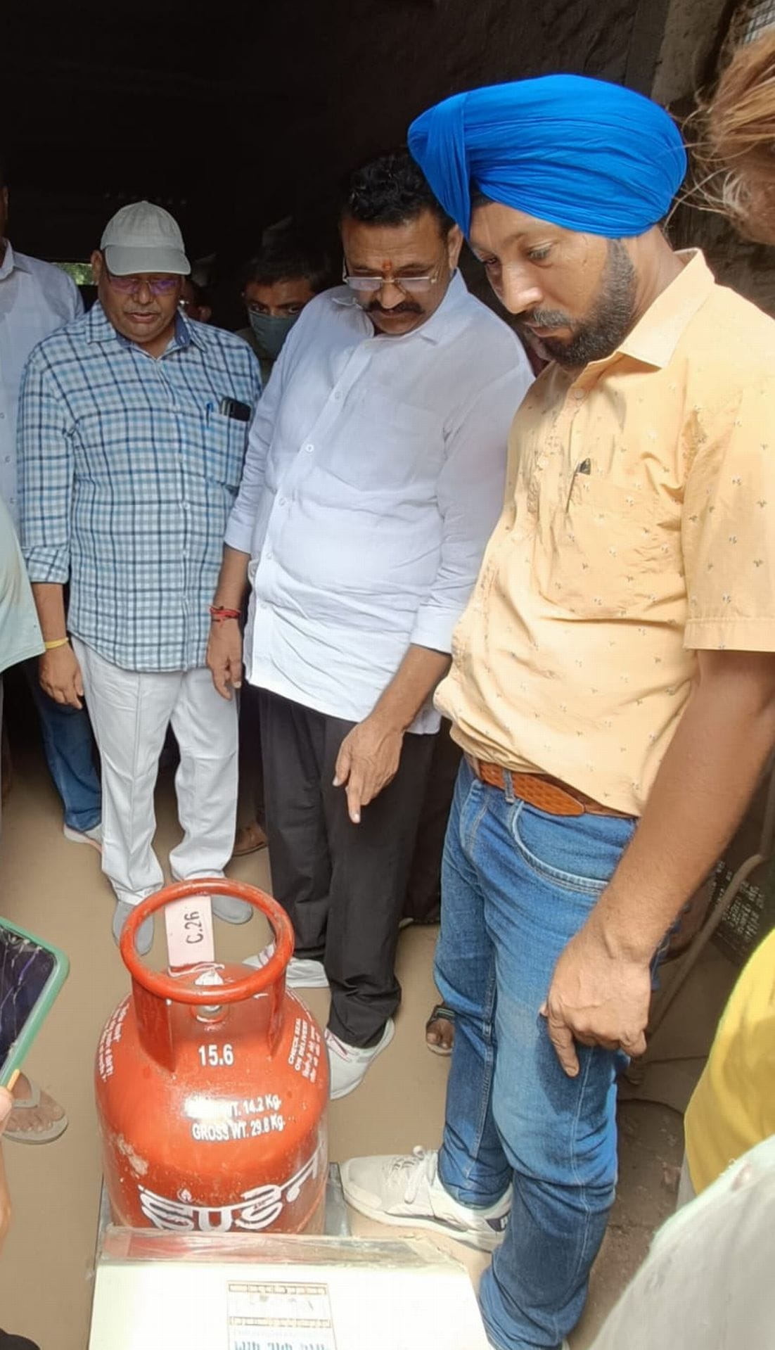 less Gas in Cylinders