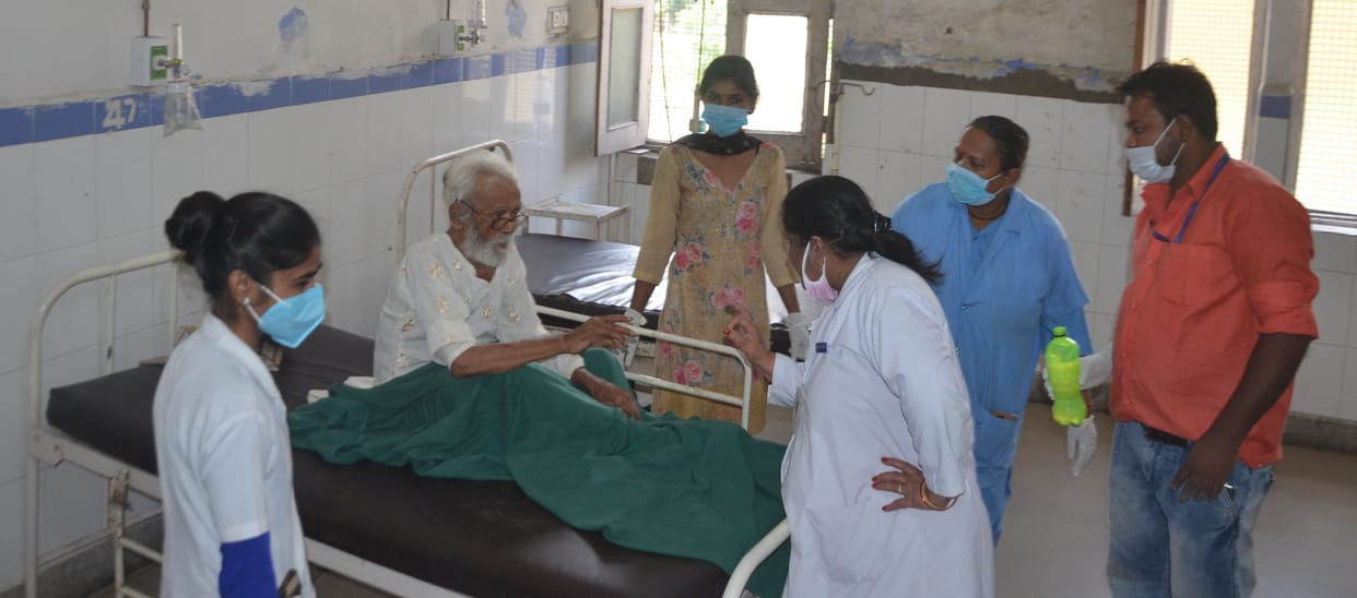 Such a ward, where the dose of love mixes with medicine