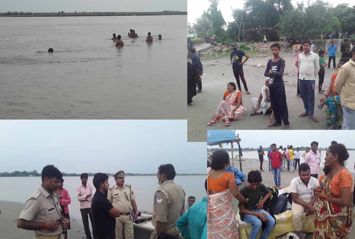 Farrukhabad: Six friends who went to bathe in the Ganges drowned, four were rescued by divers, two missing