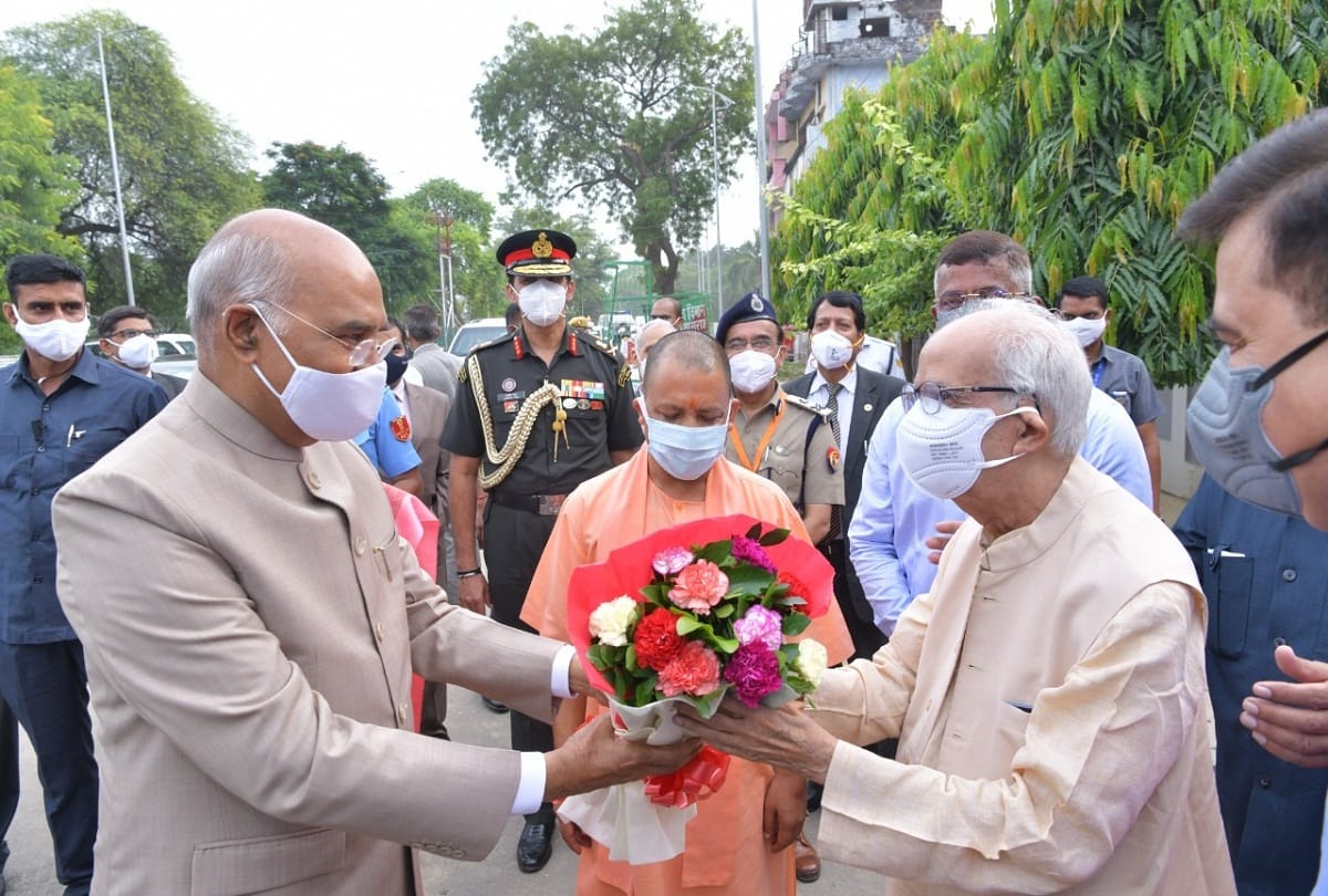 President Ram Nath Kovind reached the house of former Governor Keshari Nath, said - take care of your health