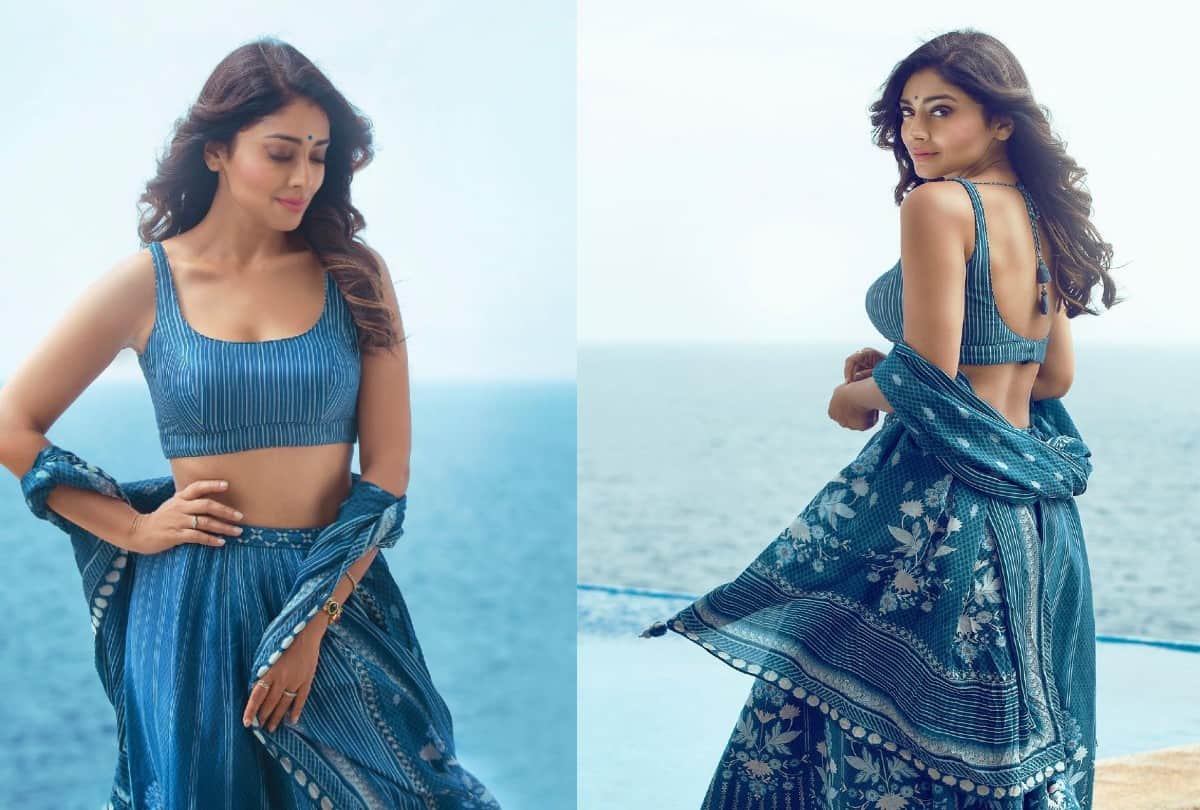 Fashion Tips From South Indian Actress shriya saran Traditional Look