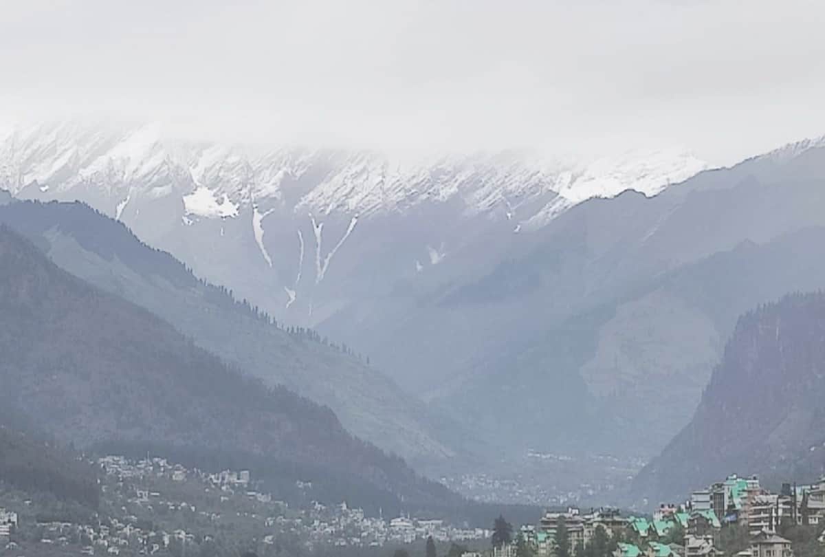 himachal weather  update: Snowfall  on high peaks including Rohtang, rain will continue in the state till October 6