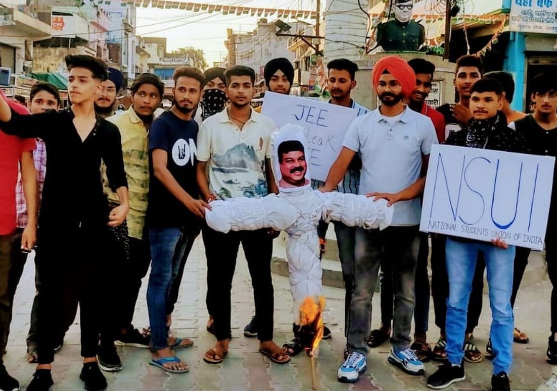 Protest over Scam