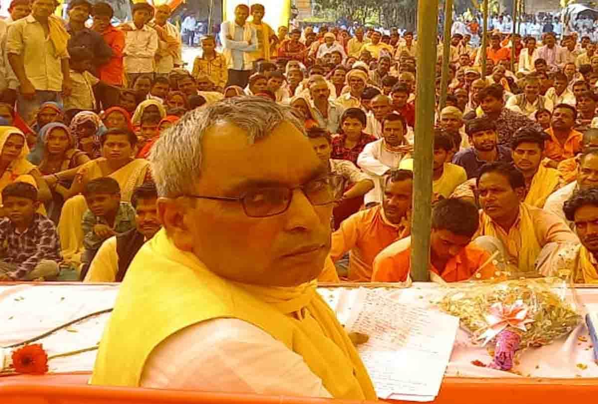Om Prakash Rajbhar gave a statement against BJP in Hardoi