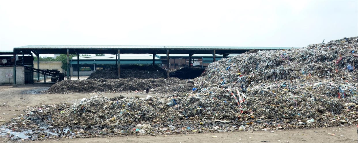 Government! Your promise is incomplete in 4 years, garbage piled up
