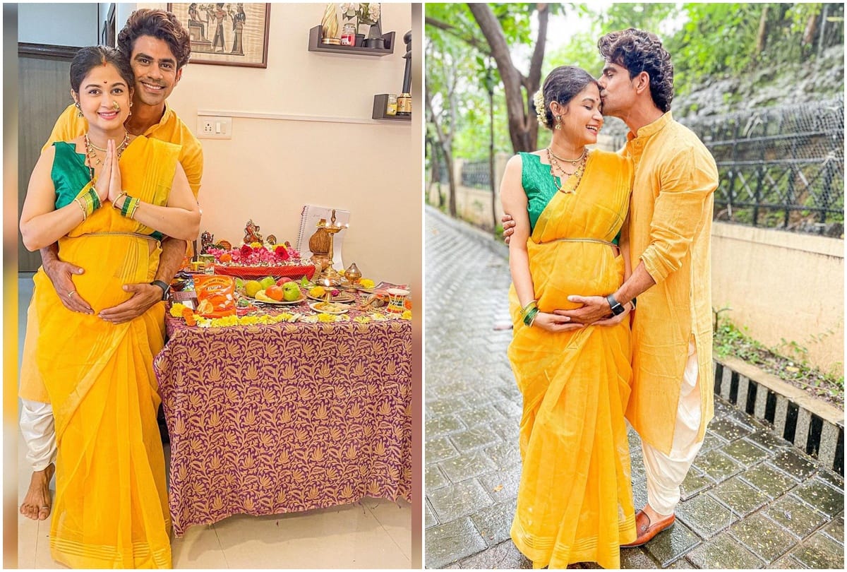 Good news: Ruchi Savarna, wife of Kumkum Bhagya fame Ankit Mohan is going to be a mother soon beautiful pictures surfaced the internet