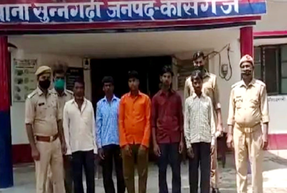 Police arrested 27 accused in kasganj