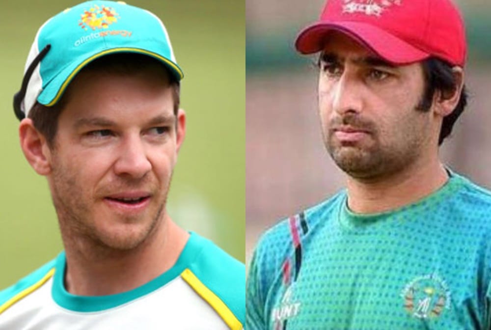 Asghar Afghan to Tim Paine, Refrain from delivering aggressive statements