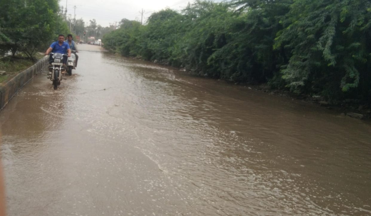 No drainage of water even after 12 hours of rain