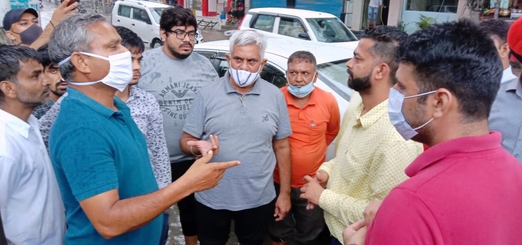 Former minister Grover angry over waterlogging in the city