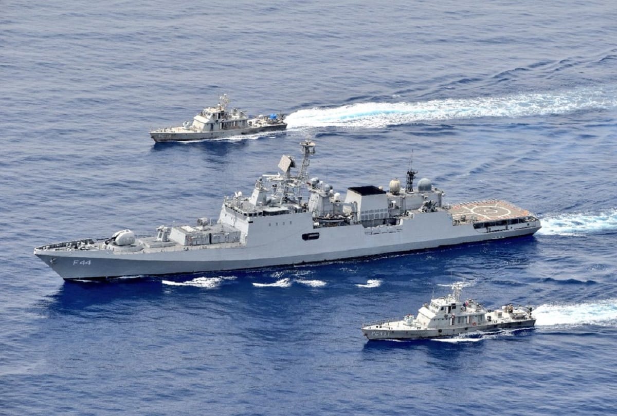 Exercise Indian and Sudans ships roared on the Red Sea both armies showed might
