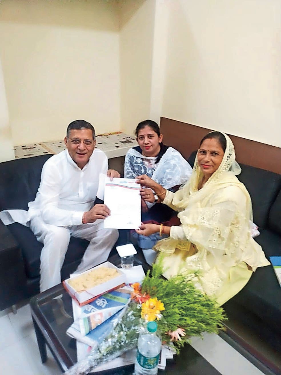 Demand to get the status of Senior Secondary School to Kanya Vidyalaya