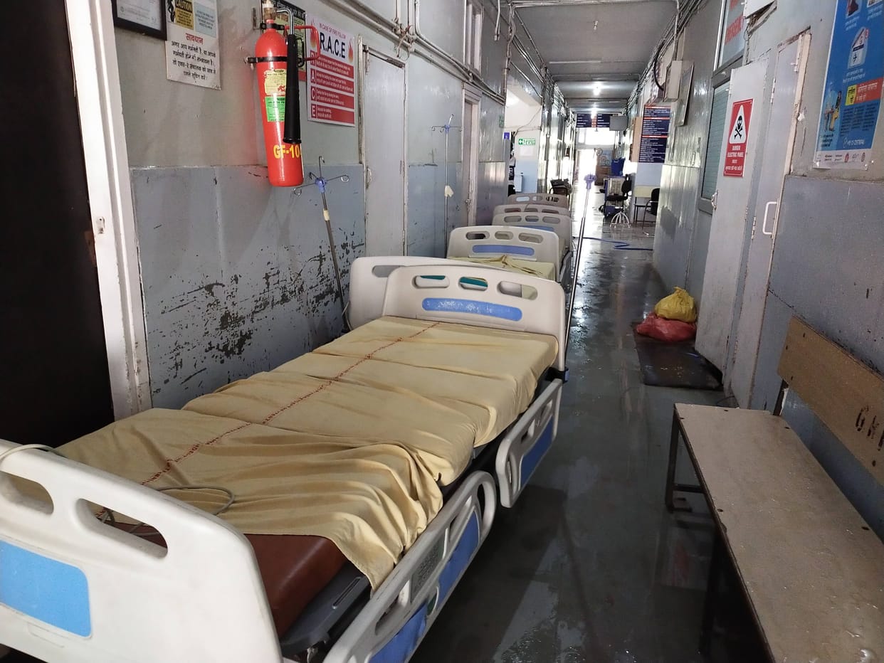 For the first time, the district hospital took 70 percent marks, the state team will check the system on 14