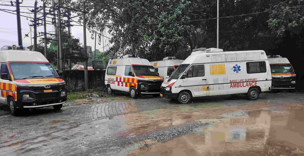 Now the operation of ambulance will start from 11 PHC
