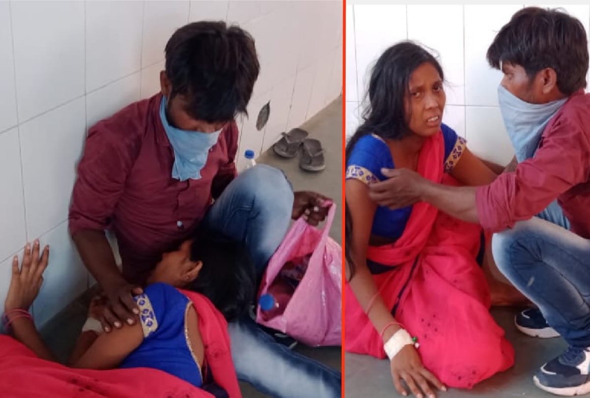 patient got treatment on intervention of authorities after suffering pain in Gorakhpur city hospital