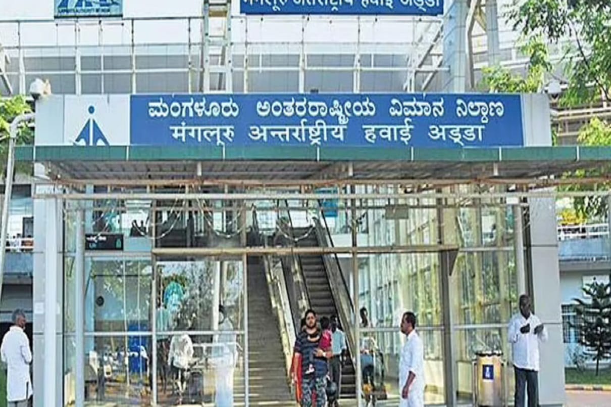 Name of adani board removed from mangluru airport
