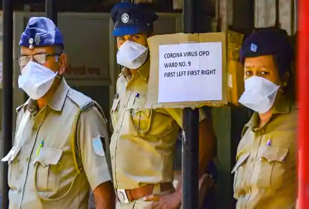 12 police personnel have tested positive for COVID19, They had attended a 10 day training program at Pune