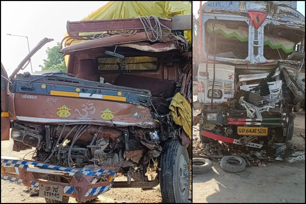 Two died in road accident and three injured at different places Varanasi