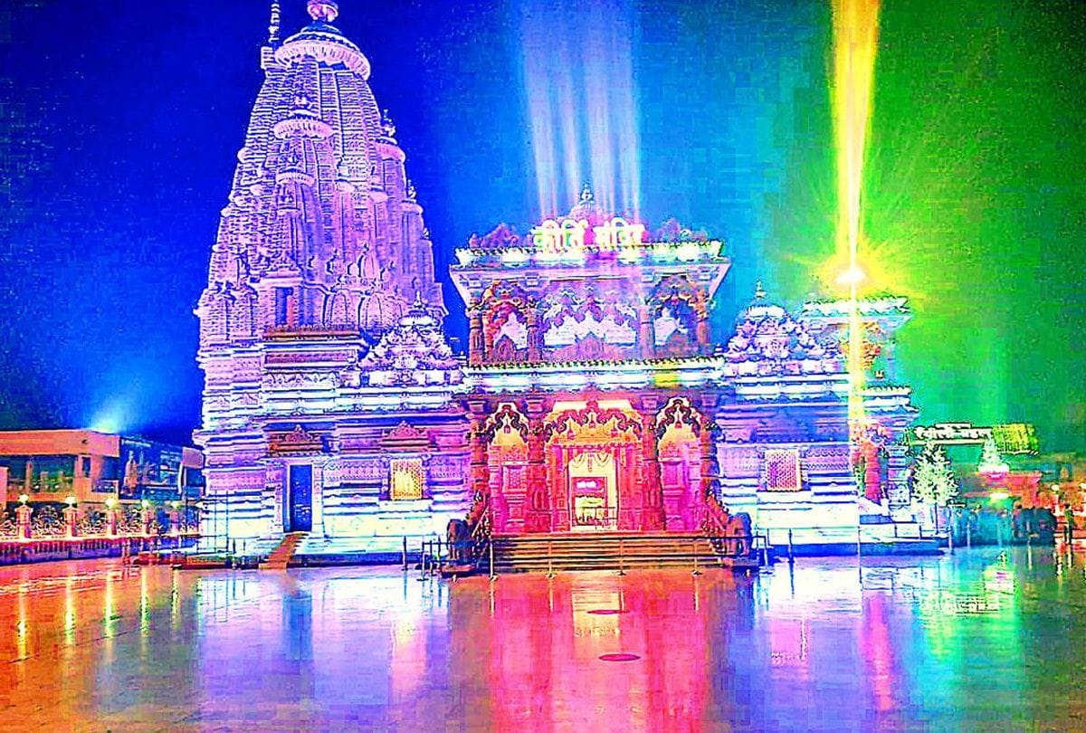 Radha Ashtami On 14 Sept Barsana Mandir Ligiting