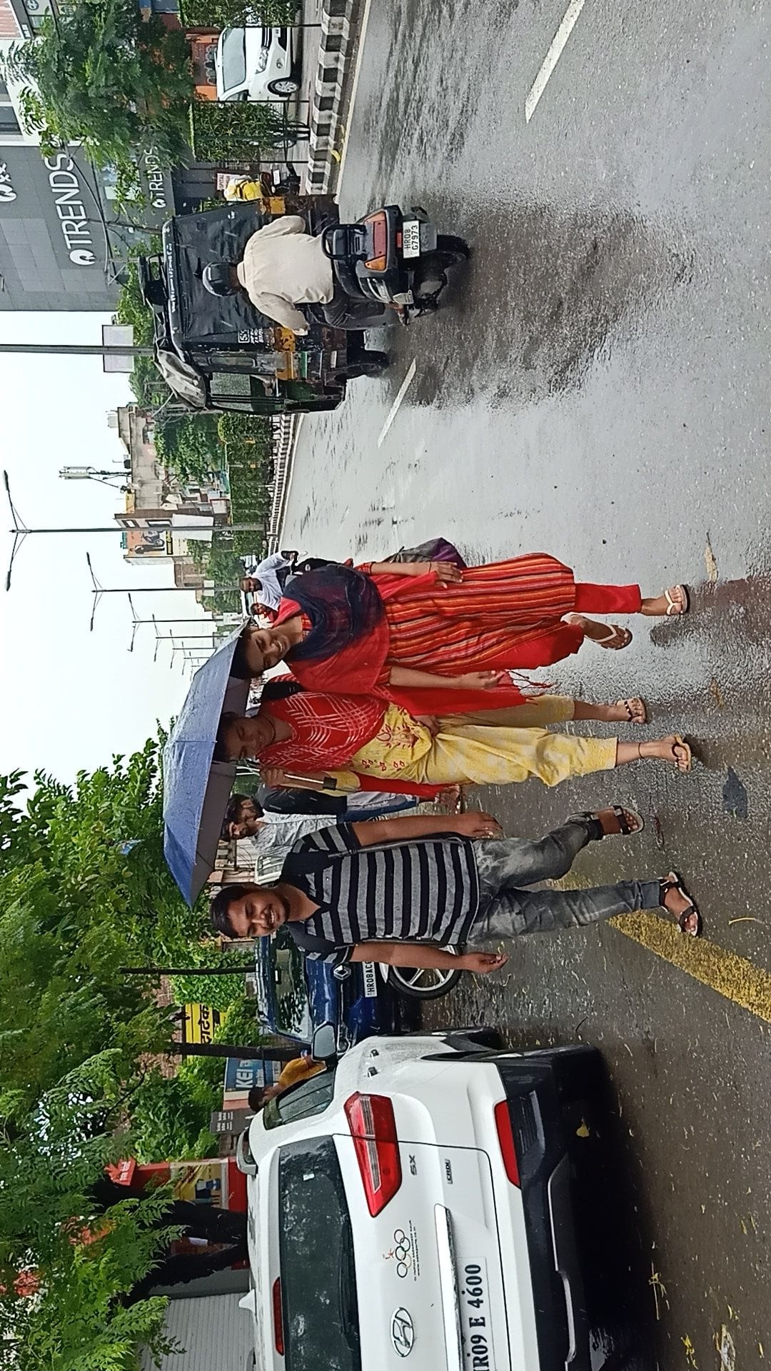 The weather softens due to drizzling rain, damage to paddy