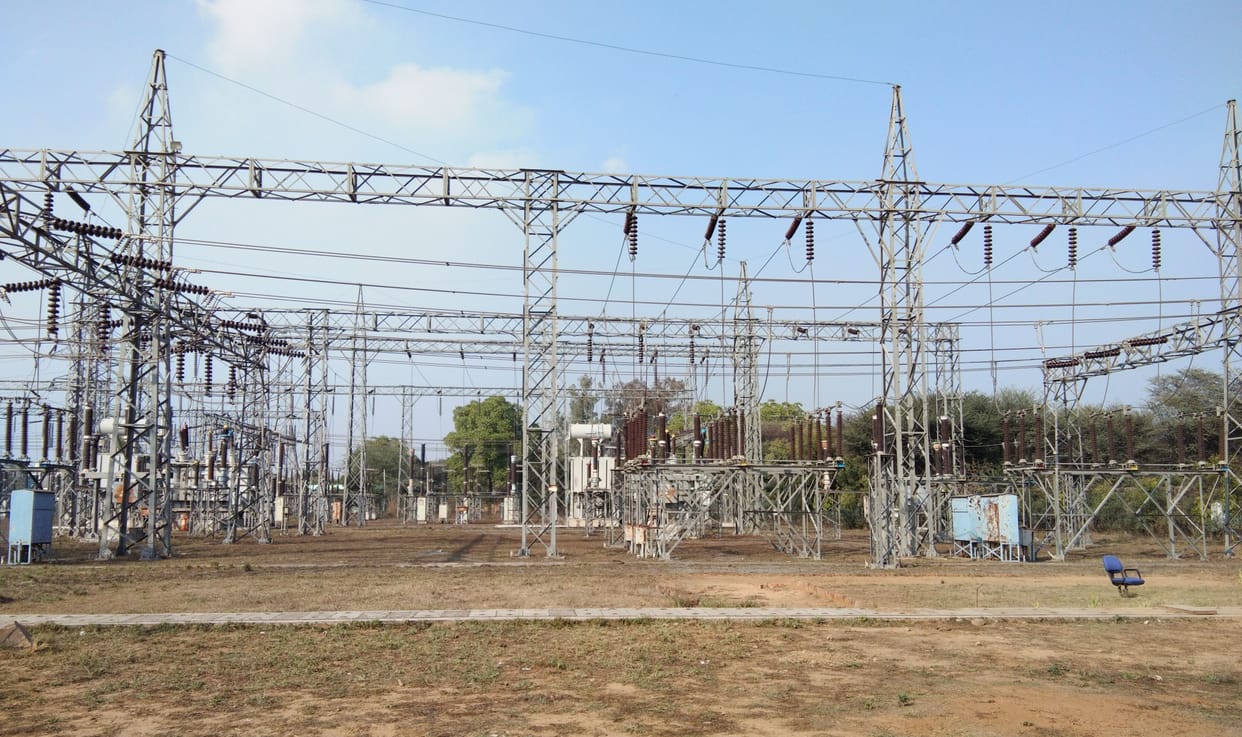 power station estublised in four villege