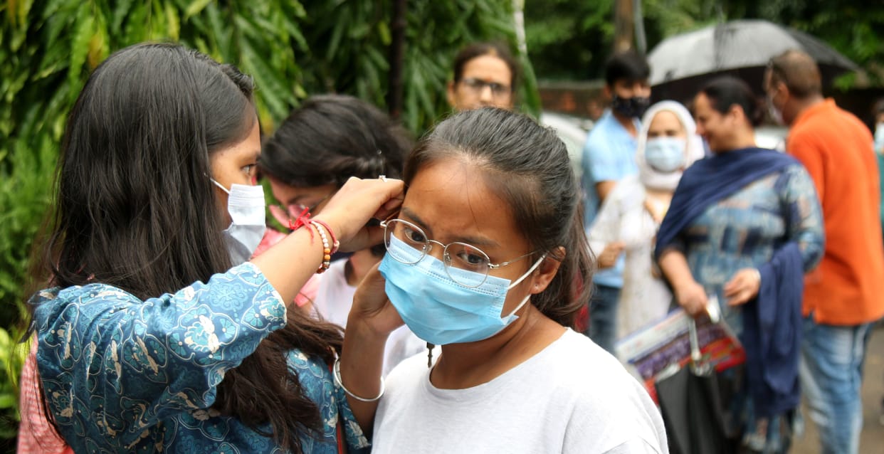 Fear of copying in NEET exam, earring watch, scarf and thread also came off