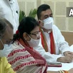 प्रियंका टिबरेवाल ने भरा पर्चा