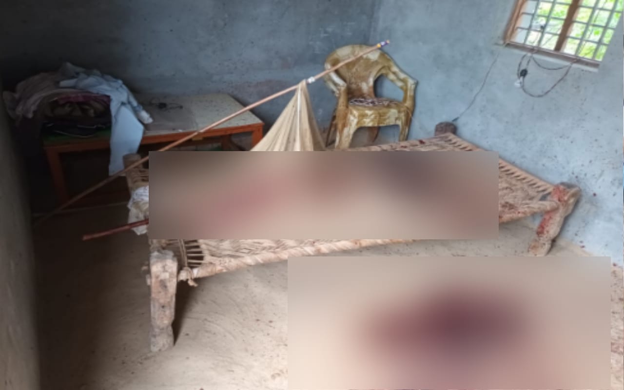 Father murder news Meerut : son stabbed his father to death in a land dispute in Bharala