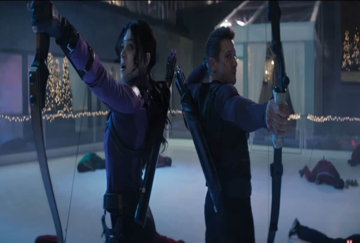 Hawkeye trailer Jeremy renner and Hailee steinfeld are ready to amaze audience with an action packed MCU adventure