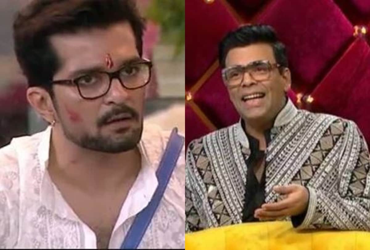 Bigg boss ott raqesh bapat sister slams karan johar for calling her brother sexist