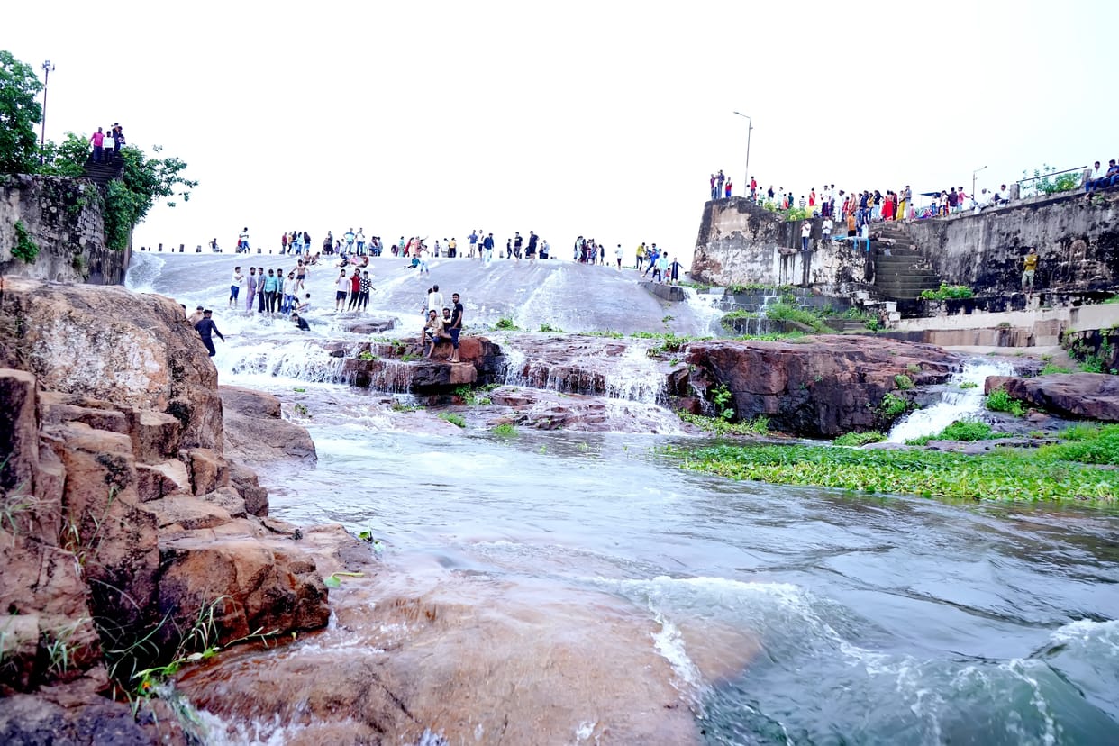 baruasagar water fall after 15 month