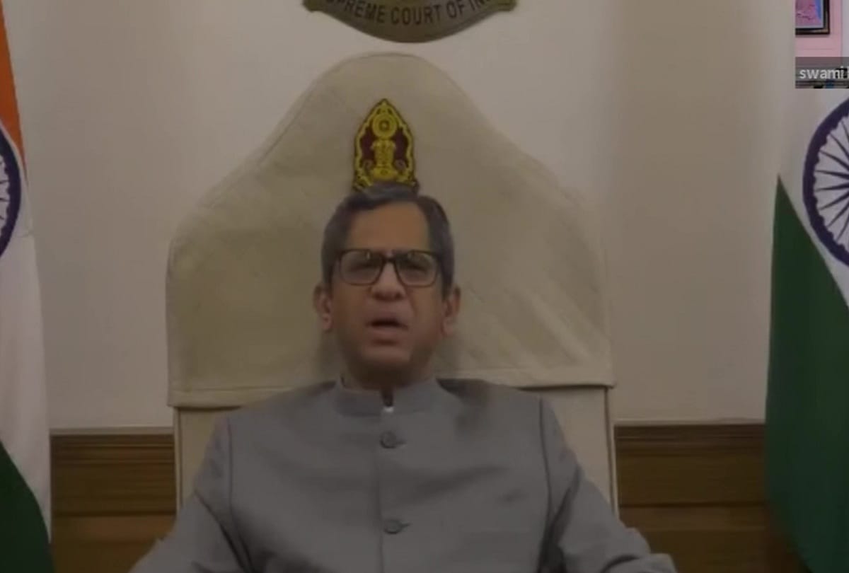 Chief Justice NV Raman said that the option of mediation and arbitration should be given priority for resolution