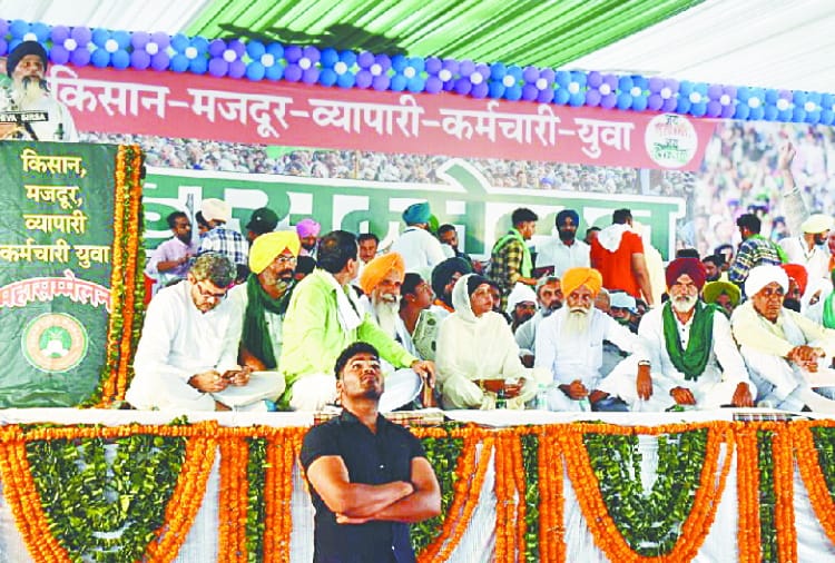 Farmers Conference organized in Grain Market of Sirsa