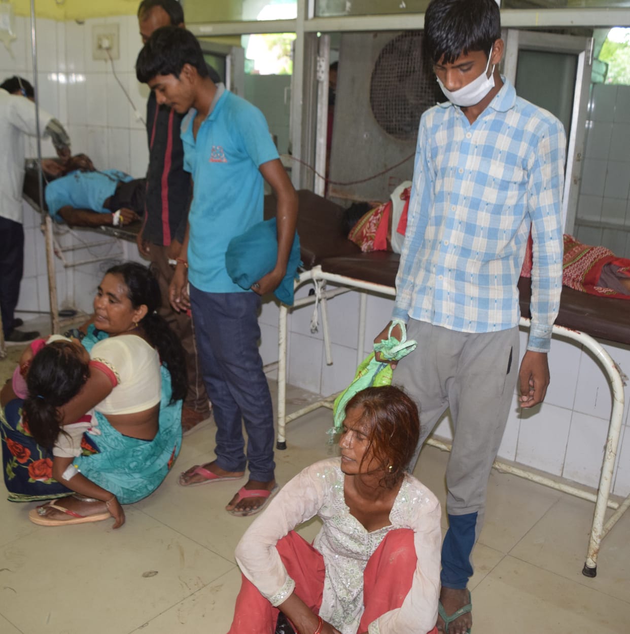 Battle for beds in emergency