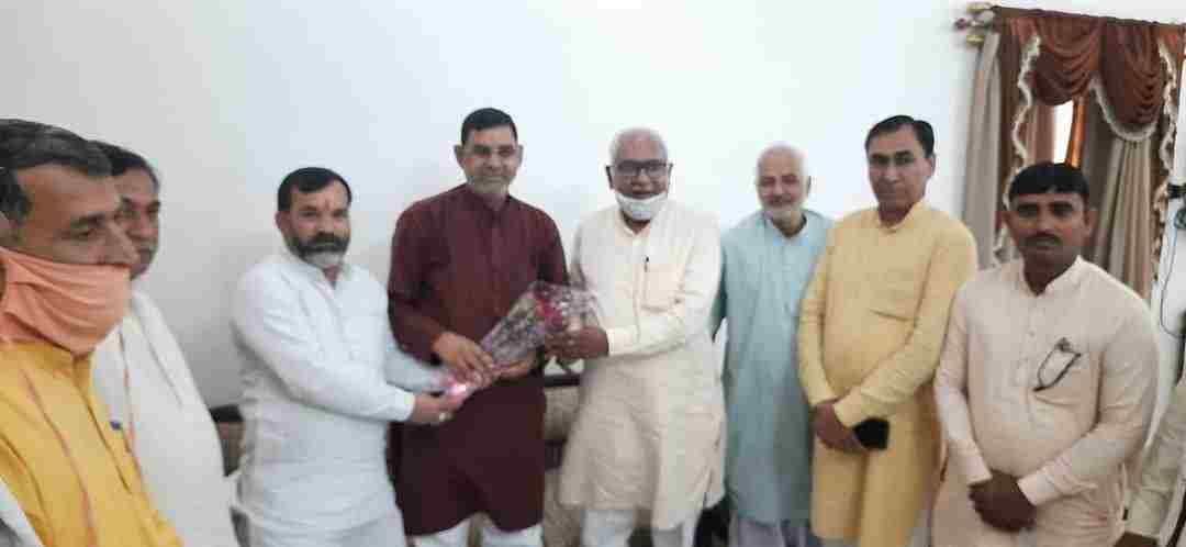bjp leeder meet and discused the condidate