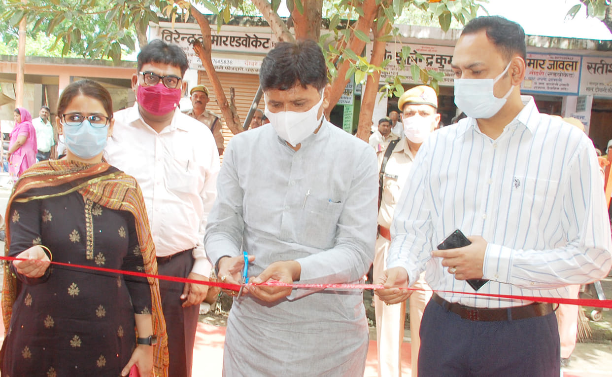 Exhibition of government schemes and achievements in collectorate