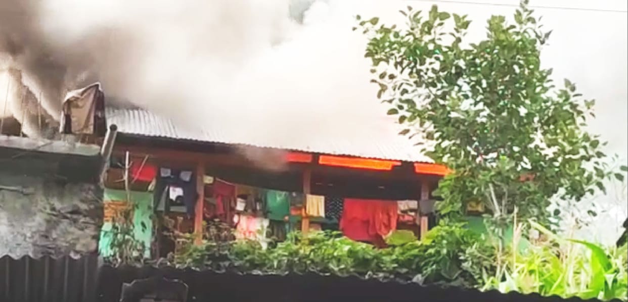 house on fire