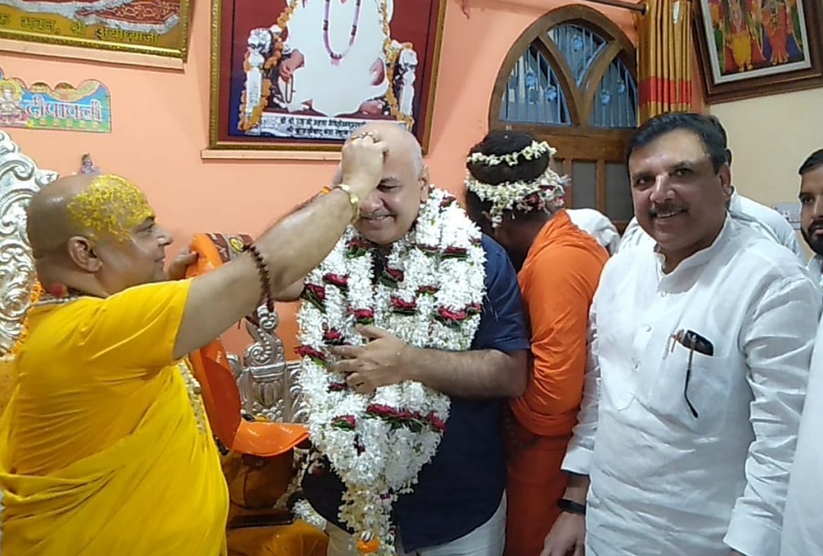 Manish Sisodia Ayodhya Yatra: BJP asked 'AAP' why aam aadmi party remember Ram amid of UP and Uttakhand election 2022