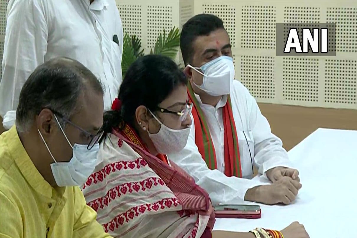 bjp candidate priyanka tibrewal nomination today for bhawanipur bypoll mamata banerjee