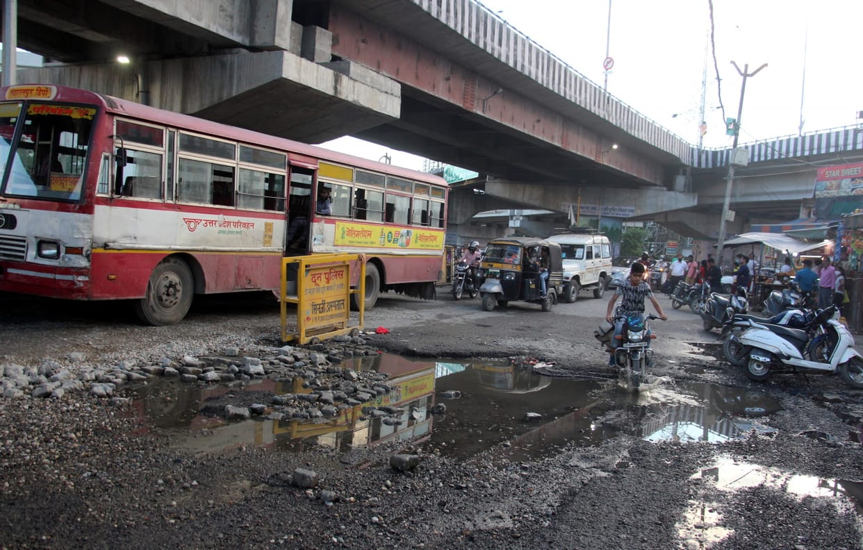 uttarakhand news : Campaign to make roads pothole free starts from today
